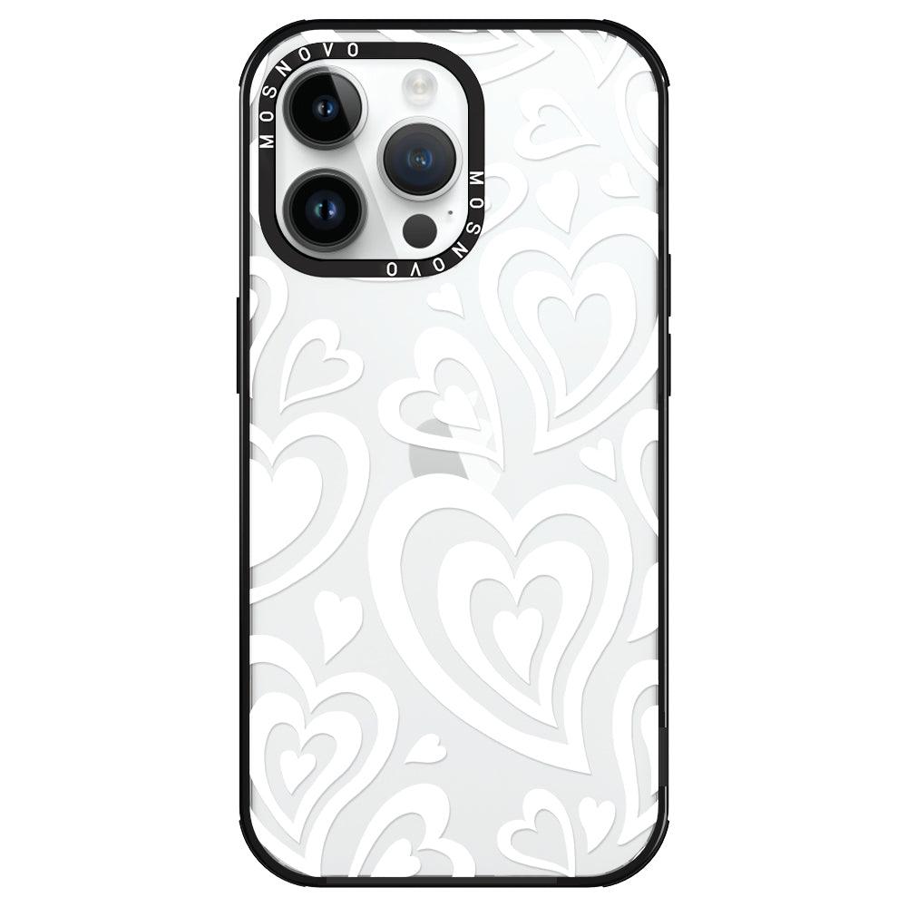 Twist Heart Phone Case - iPhone 14 Pro Max Case - MOSNOVO