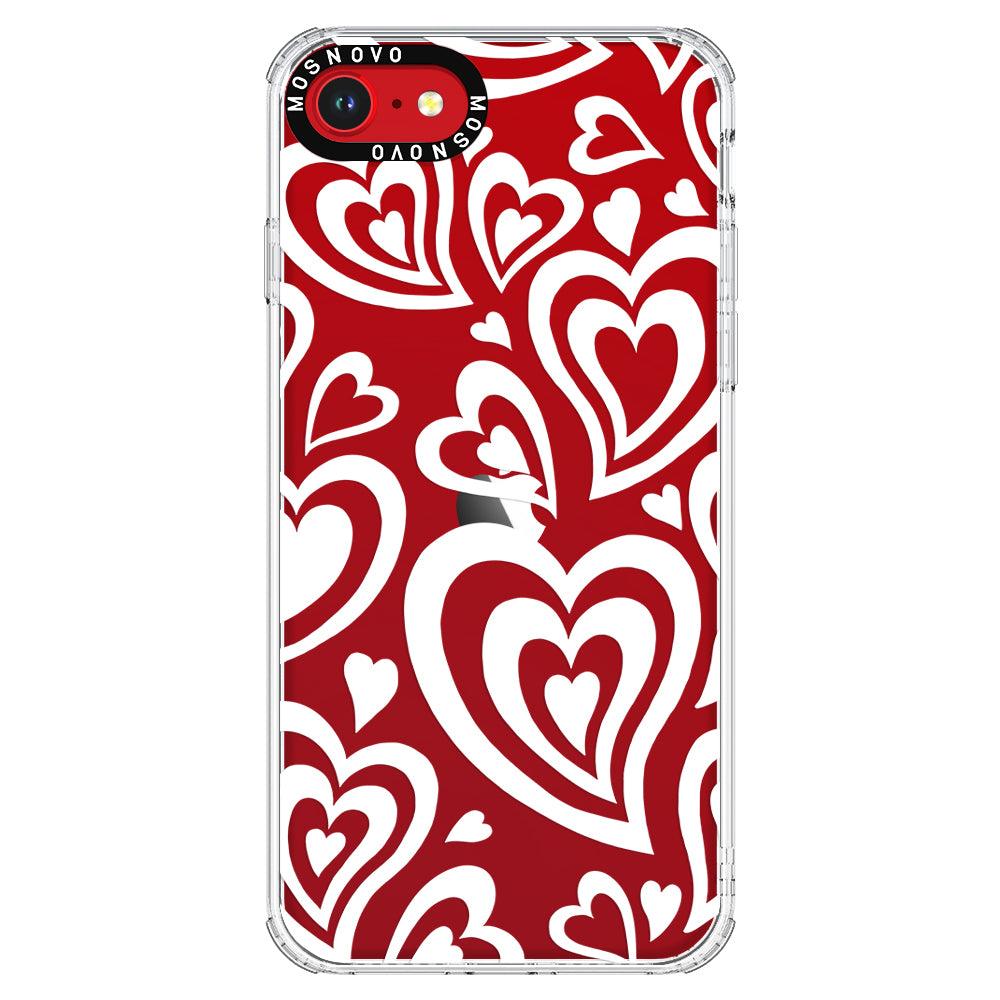 Twist Heart Phone Case - iPhone SE 2022 Case - MOSNOVO