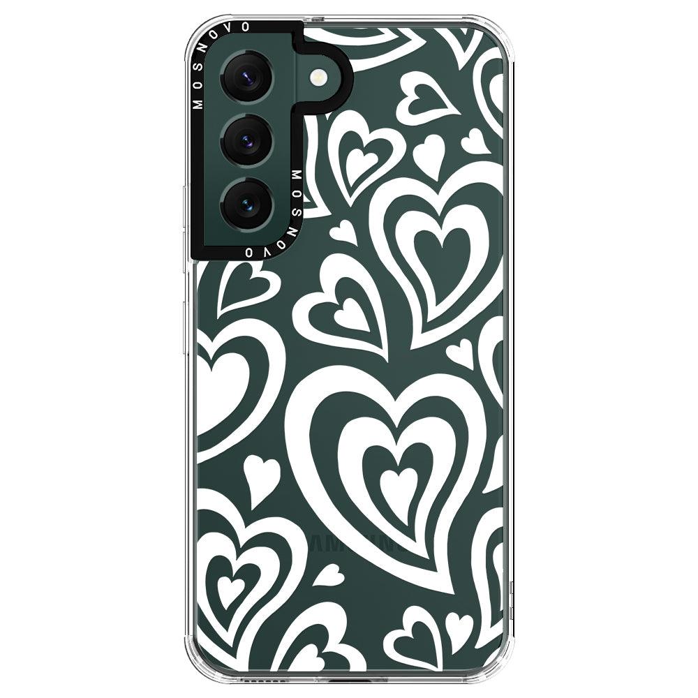 Twist Heart Phone Case - Samsung Galaxy S22 Case - MOSNOVO
