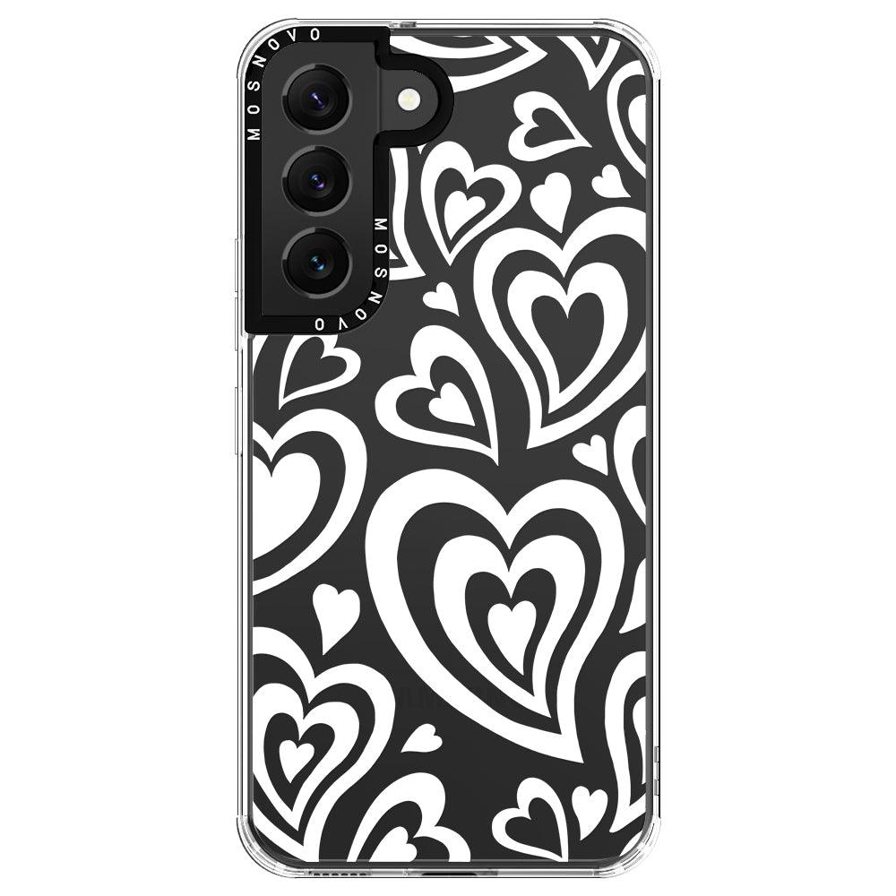 Twist Heart Phone Case - Samsung Galaxy S22 Plus Case - MOSNOVO