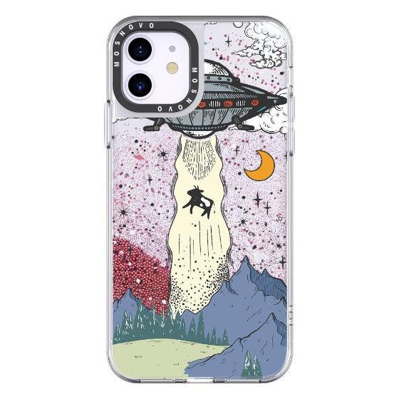 UFO Glitter Phone Case - iPhone 11 Case - MOSNOVO