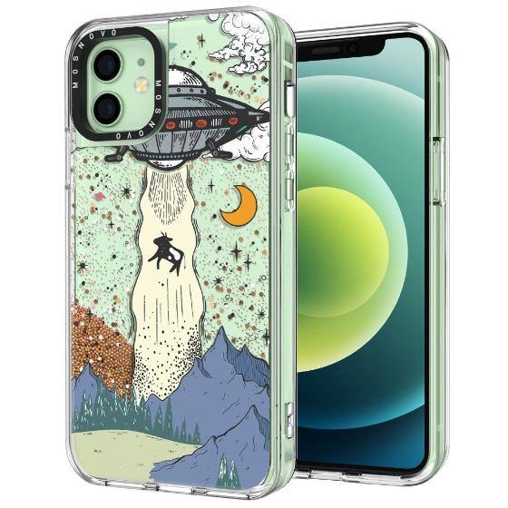 UFO Glitter Phone Case - iPhone 12 Case - MOSNOVO