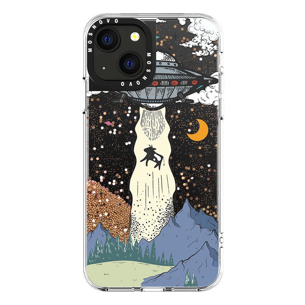 UFO Glitter Phone Case - iPhone 13 Case - MOSNOVO