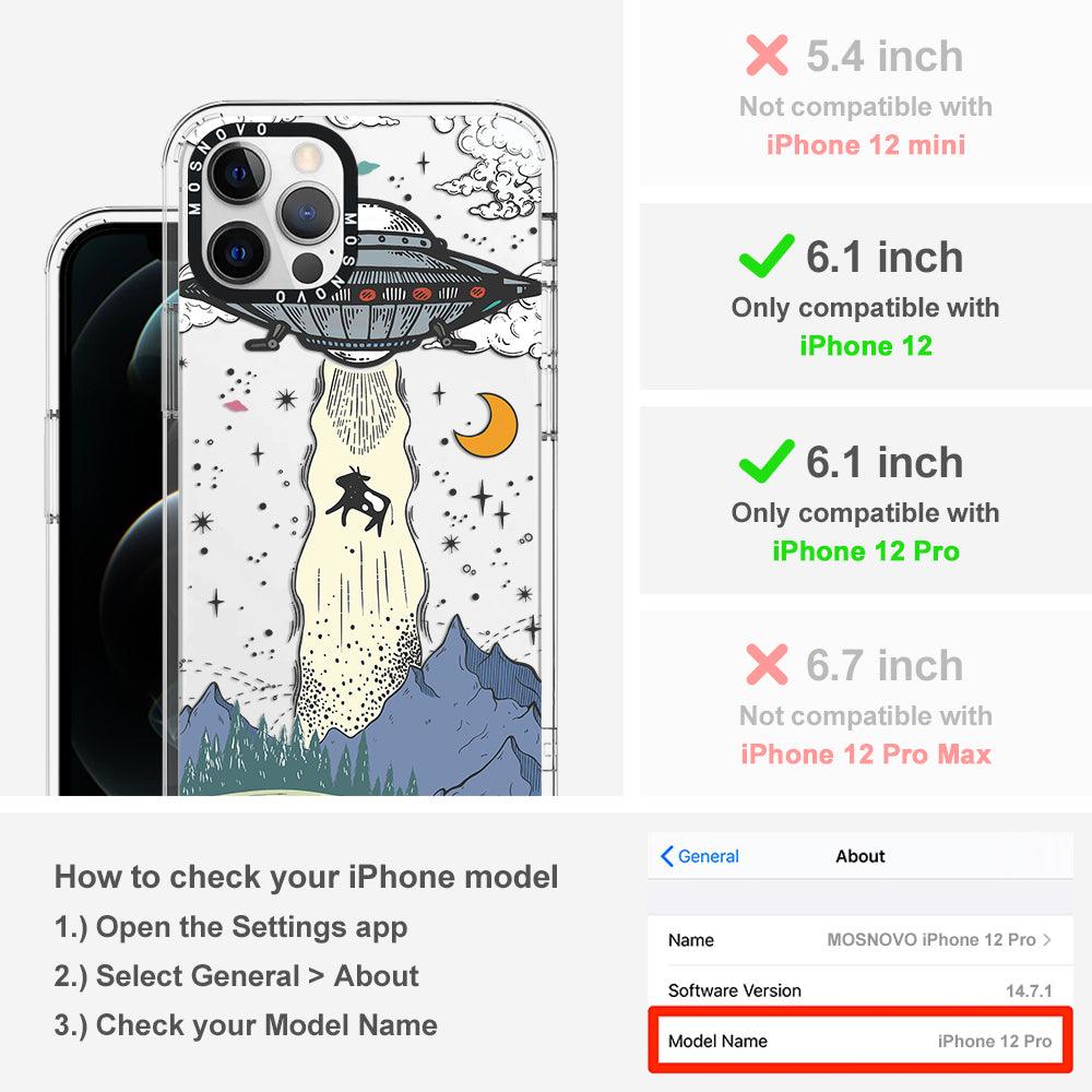 UFO Phone Case - iPhone 12 Pro Case - MOSNOVO