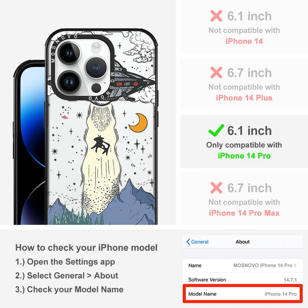 UFO Phone Case - iPhone 14 Pro Case - MOSNOVO