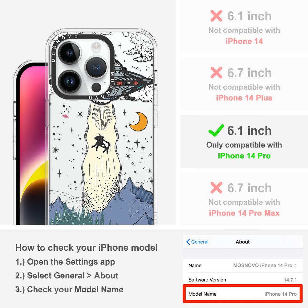 UFO Phone Case - iPhone 14 Pro Case - MOSNOVO