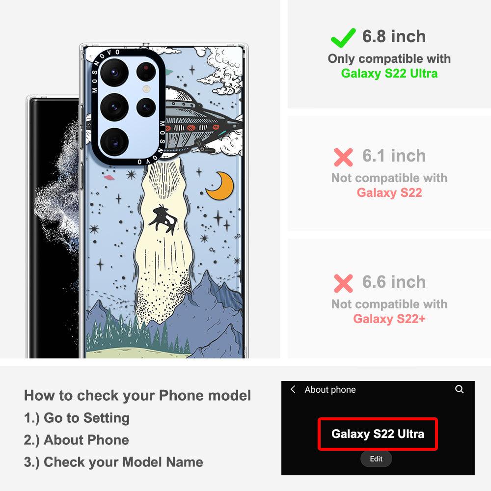 UFO Phone Case - Samsung Galaxy S22 Ultra Case - MOSNOVO