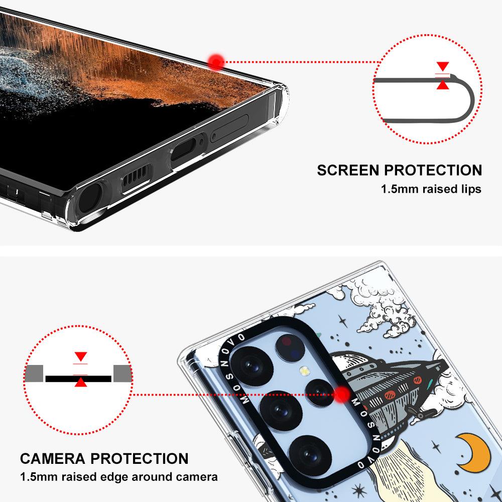 UFO Phone Case - Samsung Galaxy S22 Ultra Case - MOSNOVO