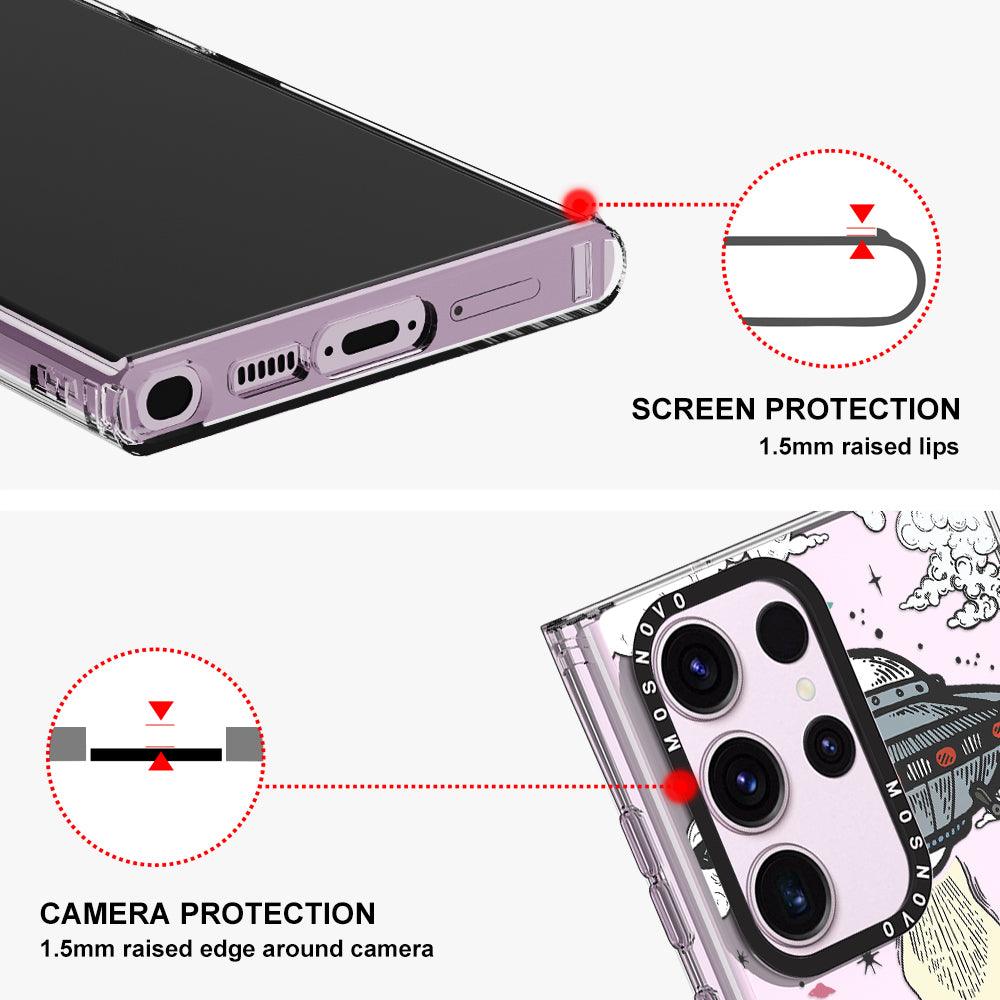 UFO Phone Case - Samsung Galaxy S23 Ultra Case - MOSNOVO