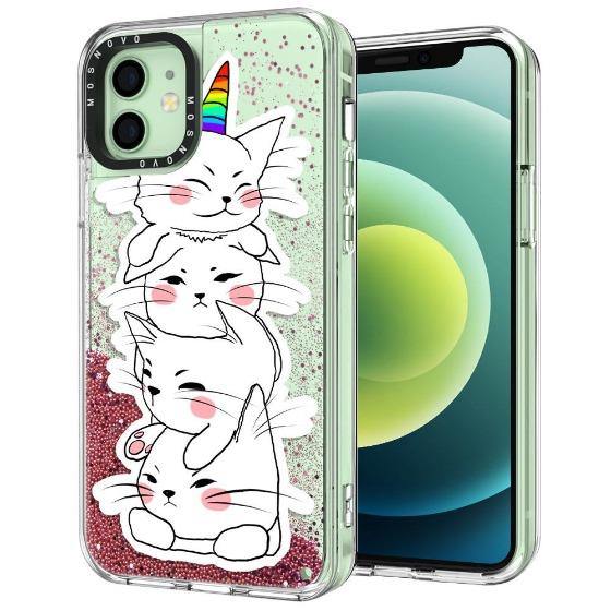 Unicat Glitter Phone Case - iPhone 12 Mini Case - MOSNOVO