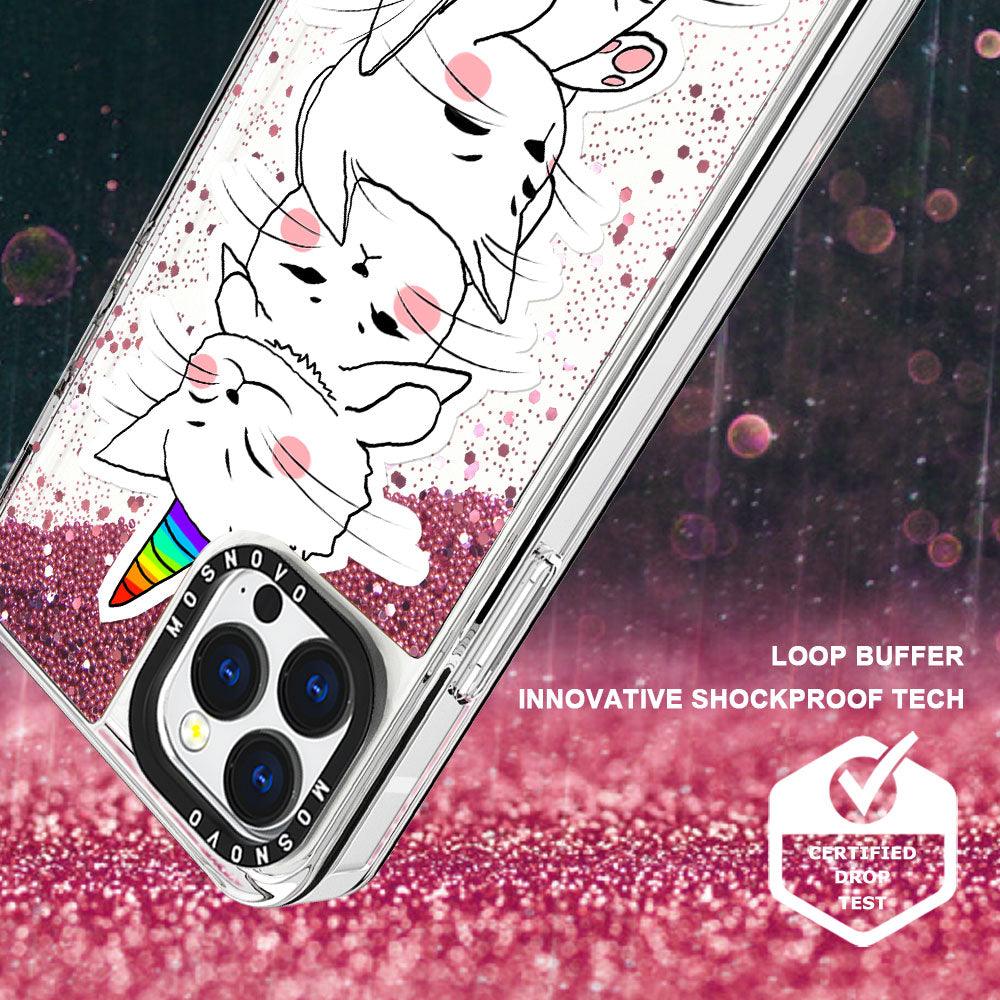 Unicat Glitter Phone Case - iPhone 13 Pro Max Case - MOSNOVO