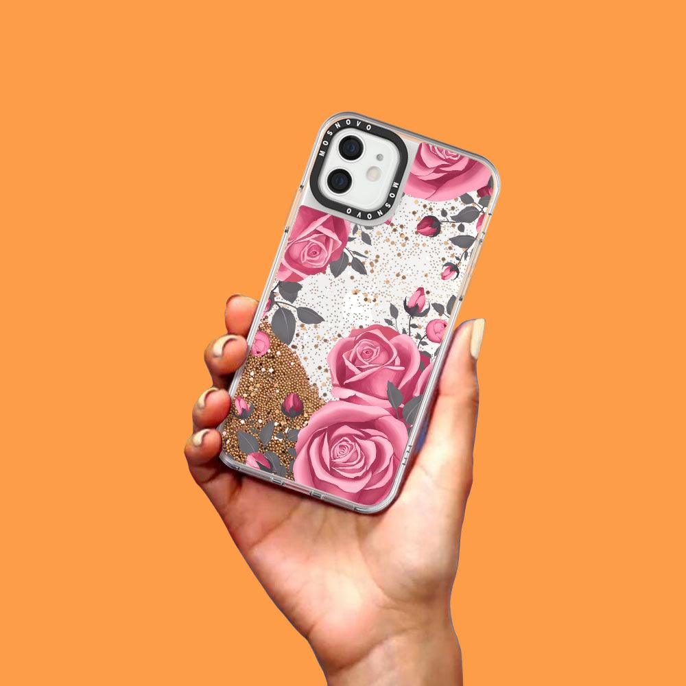 Valentine Glitter Phone Case - iPhone 12 Mini Case - MOSNOVO