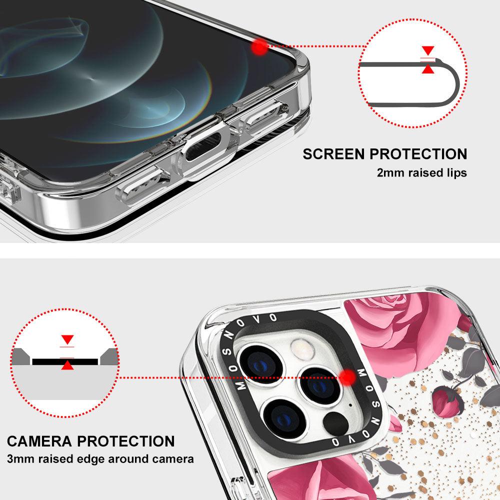 Valentine Glitter Phone Case - iPhone 12 Pro Case - MOSNOVO