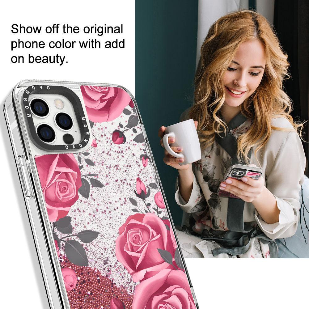 Valentine Glitter Phone Case - iPhone 12 Pro Max Case - MOSNOVO