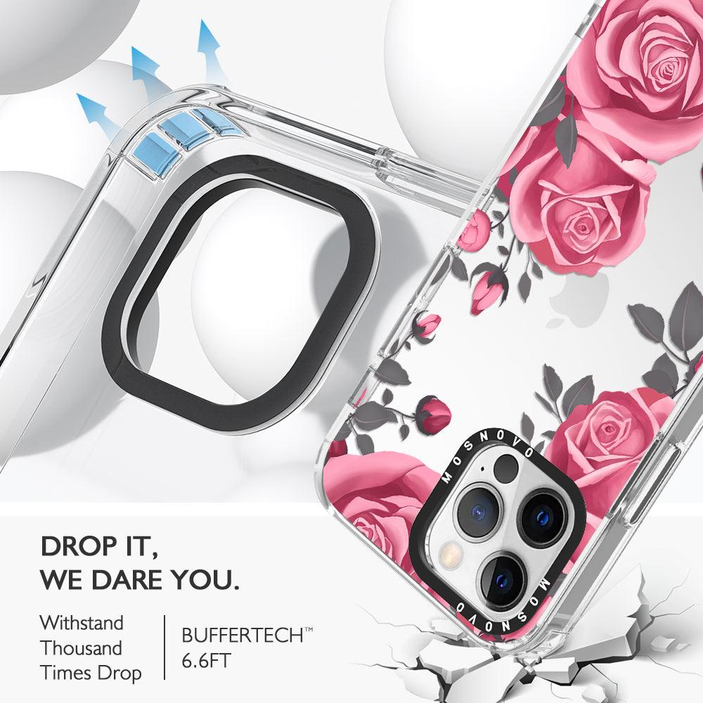 Viva Magenta Flower Phone Case - iPhone 12 Pro Case