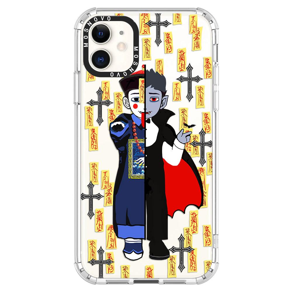 Vampire Vs Jiangshi Phone Case - iPhone 11 Case - MOSNOVO