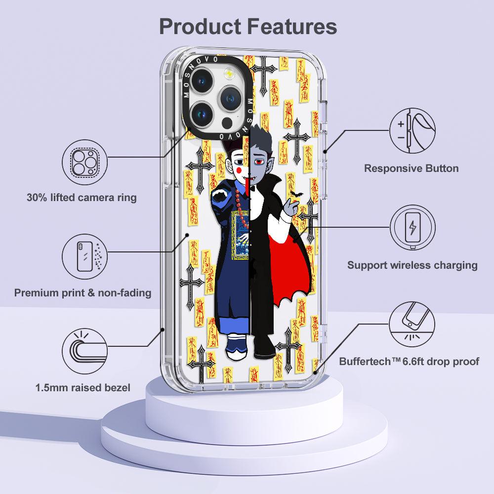 Vampire Vs Jiangshi Phone Case - iPhone 12 Pro Case - MOSNOVO