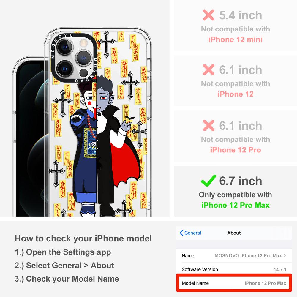 Vampire Vs Jiangshi Phone Case - iPhone 12 Pro Max Case - MOSNOVO