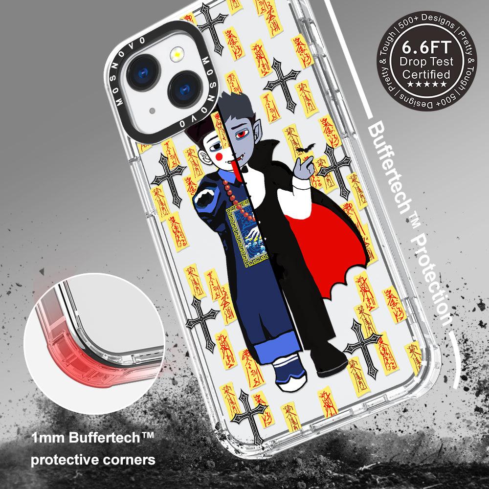 Vampire Vs Jiangshi Phone Case - iPhone 13 Mini Case - MOSNOVO