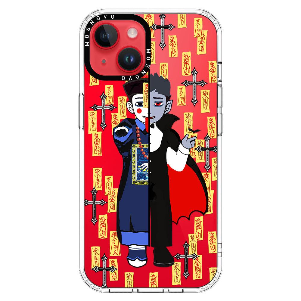 Vampire Vs Jiangshi Phone Case - iPhone 14 Plus Case - MOSNOVO