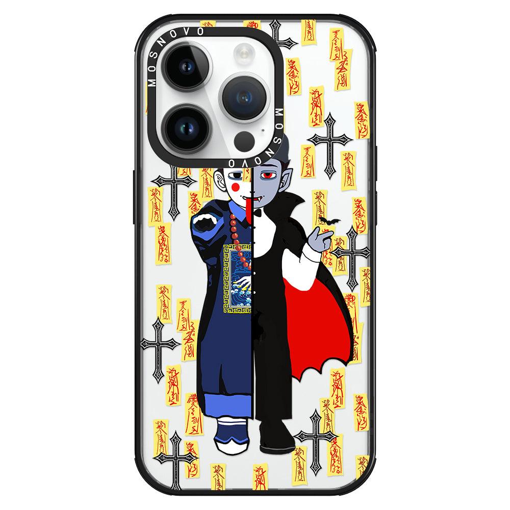 Vampire Vs Jiangshi Phone Case - iPhone 14 Pro Case - MOSNOVO