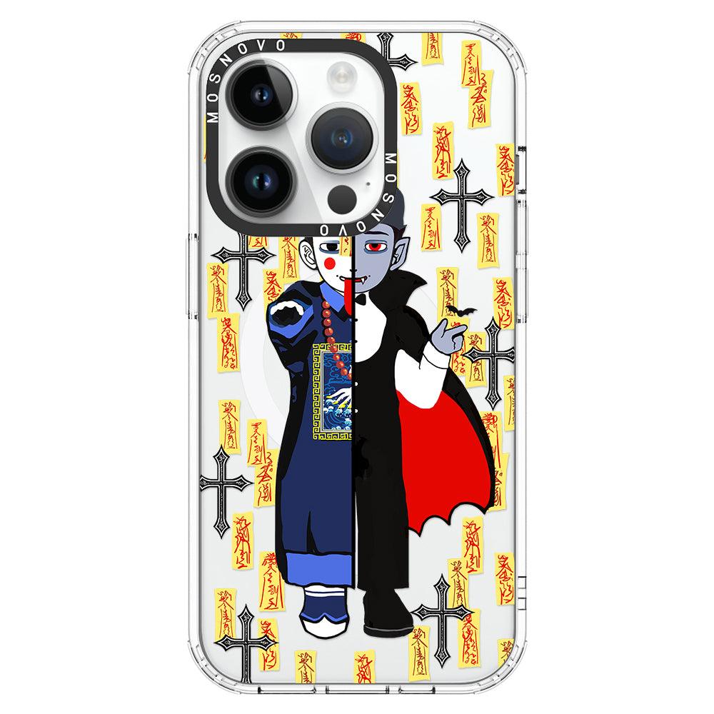 Vampire Vs Jiangshi Phone Case - iPhone 14 Pro Case - MOSNOVO