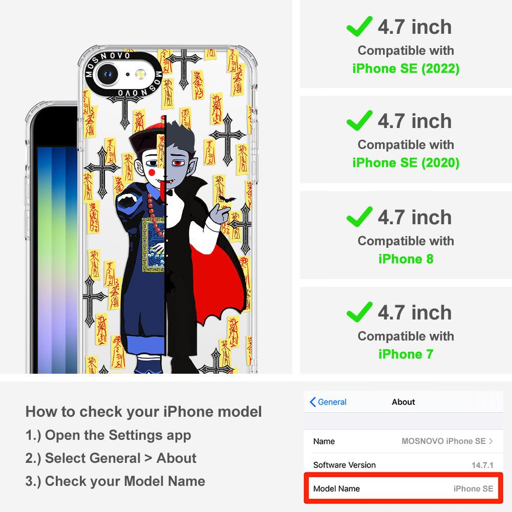 Vampire Vs Jiangshi Phone Case - iPhone 8 Case - MOSNOVO