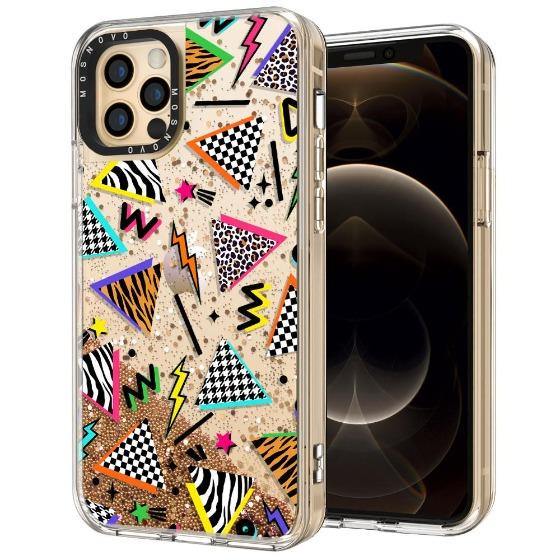 Vintage Art Glitter Phone Case - iPhone 12 Pro Case - MOSNOVO
