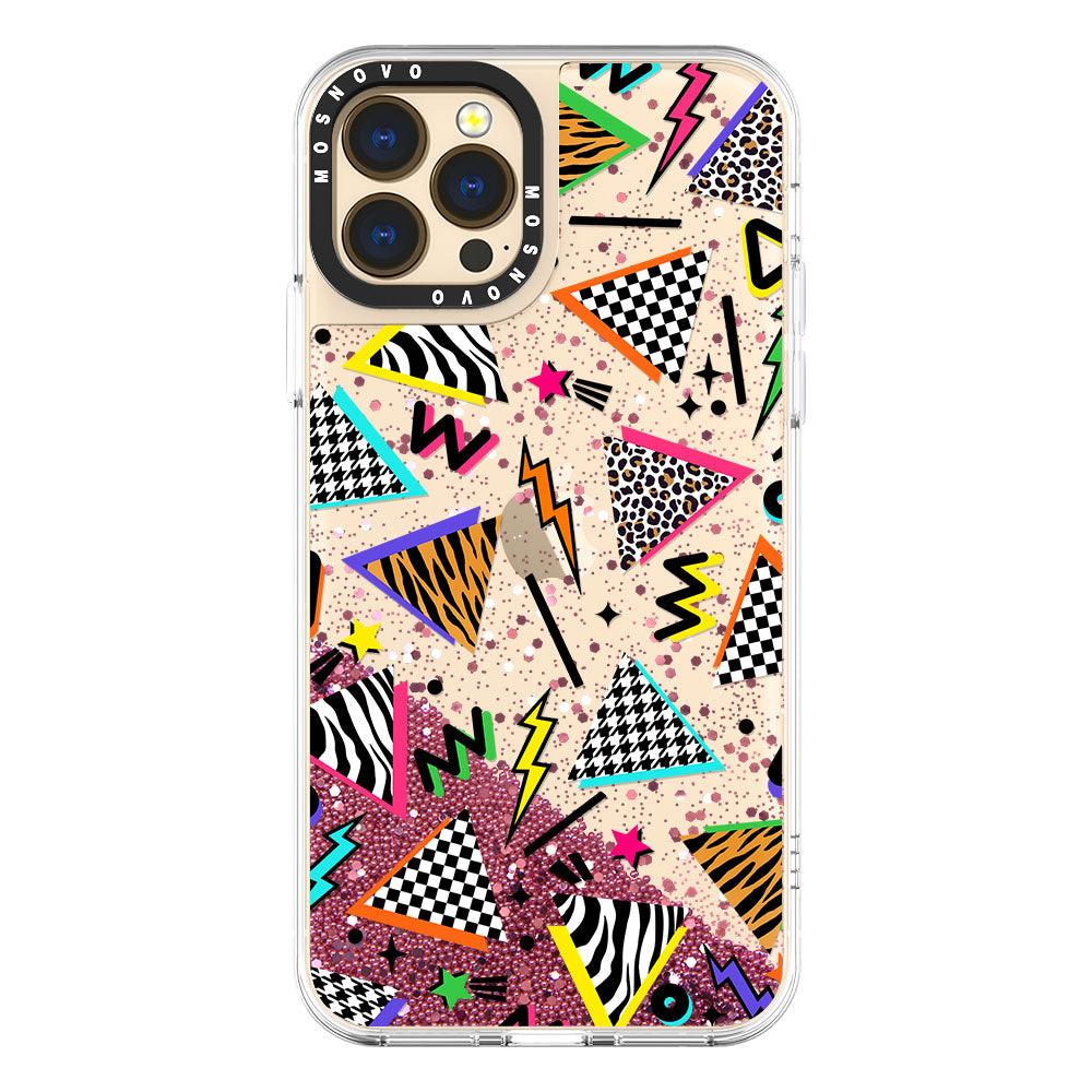 Vintage Art Glitter Phone Case - iPhone 13 Pro Max Case - MOSNOVO