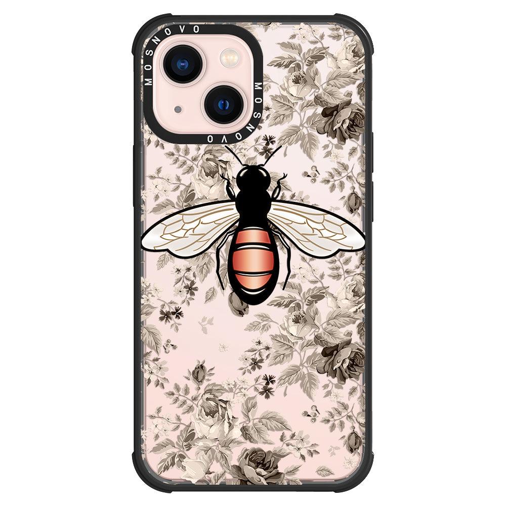 Vintage Bee Phone Case - iPhone 13 Case - MOSNOVO
