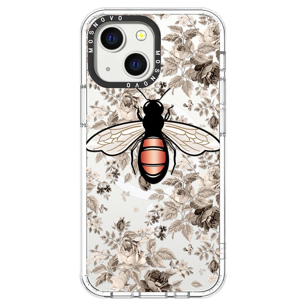 Vintage Bee Phone Case - iPhone 13 Case - MOSNOVO