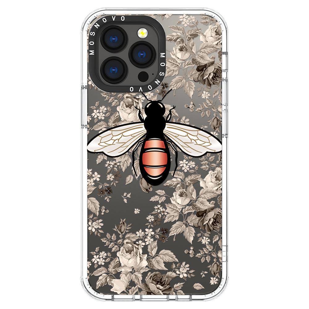 Vintage Bee Phone Case - iPhone 13 Pro Case - MOSNOVO