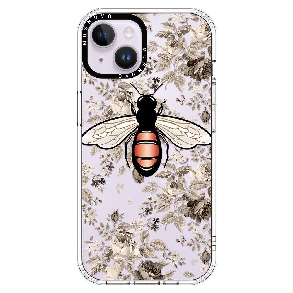 Vintage Bee Phone Case - iPhone 14 Case - MOSNOVO