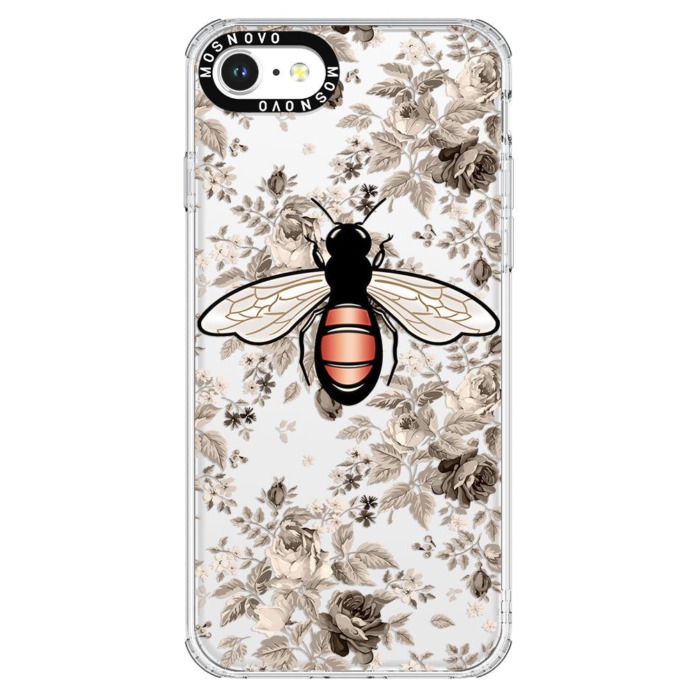 Vintage Bee Phone Case - iPhone 8 Case - MOSNOVO