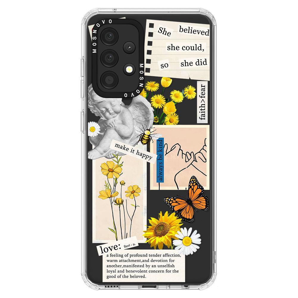Vintage Collage Art Phone Case - Samsung Galaxy A52 & A52s Case - MOSNOVO