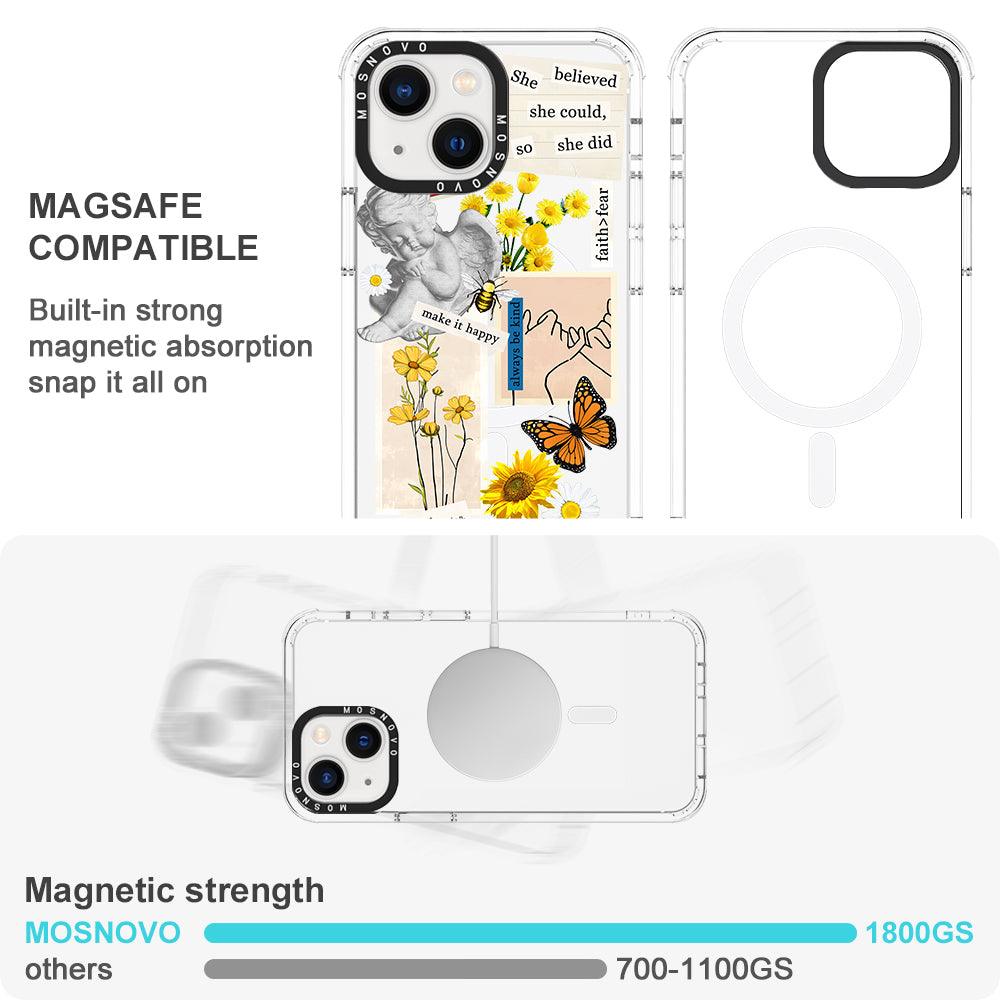 Vintage Butterfly iPhone Clear Case –