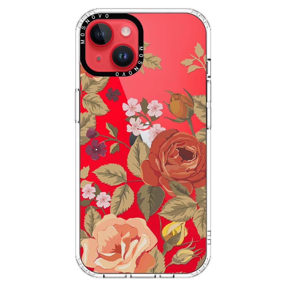 Vintage Roses Phone Case - iPhone 14 Case - MOSNOVO