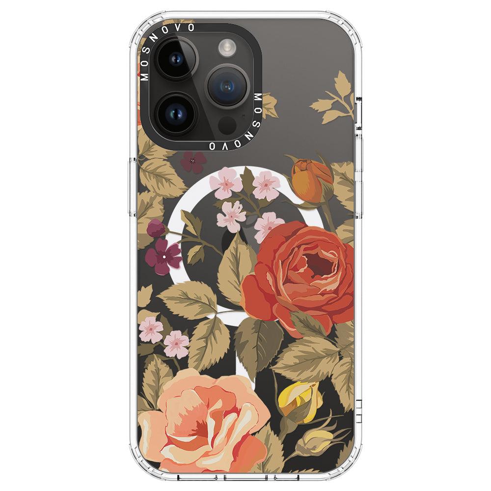 Vintage Roses Phone Case - iPhone 14 Pro Max Case - MOSNOVO