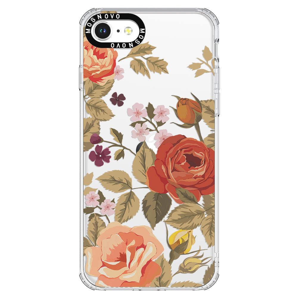 Vintage Roses Phone Case - iPhone 8 Case - MOSNOVO