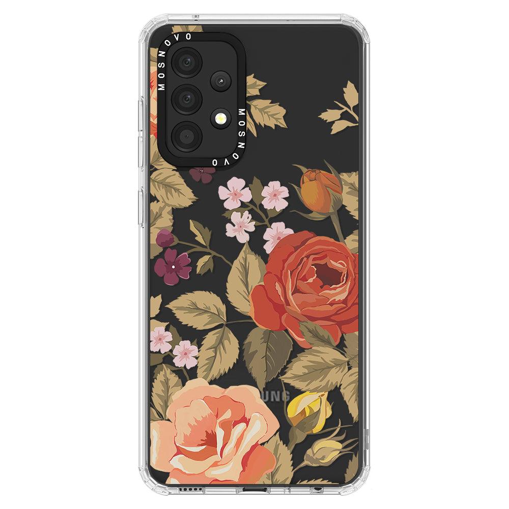 Vintage Roses Phone Case - Samsung Galaxy A52 & A52s Case - MOSNOVO