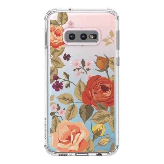 Vintage Roses Phone Case - Samsung Galaxy S10e Case - MOSNOVO