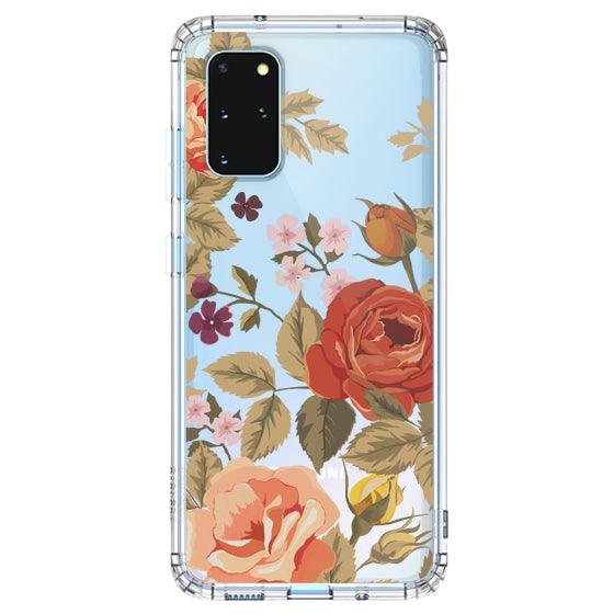 Vintage Roses Phone Case - Samsung Galaxy S20 Plus Case - MOSNOVO