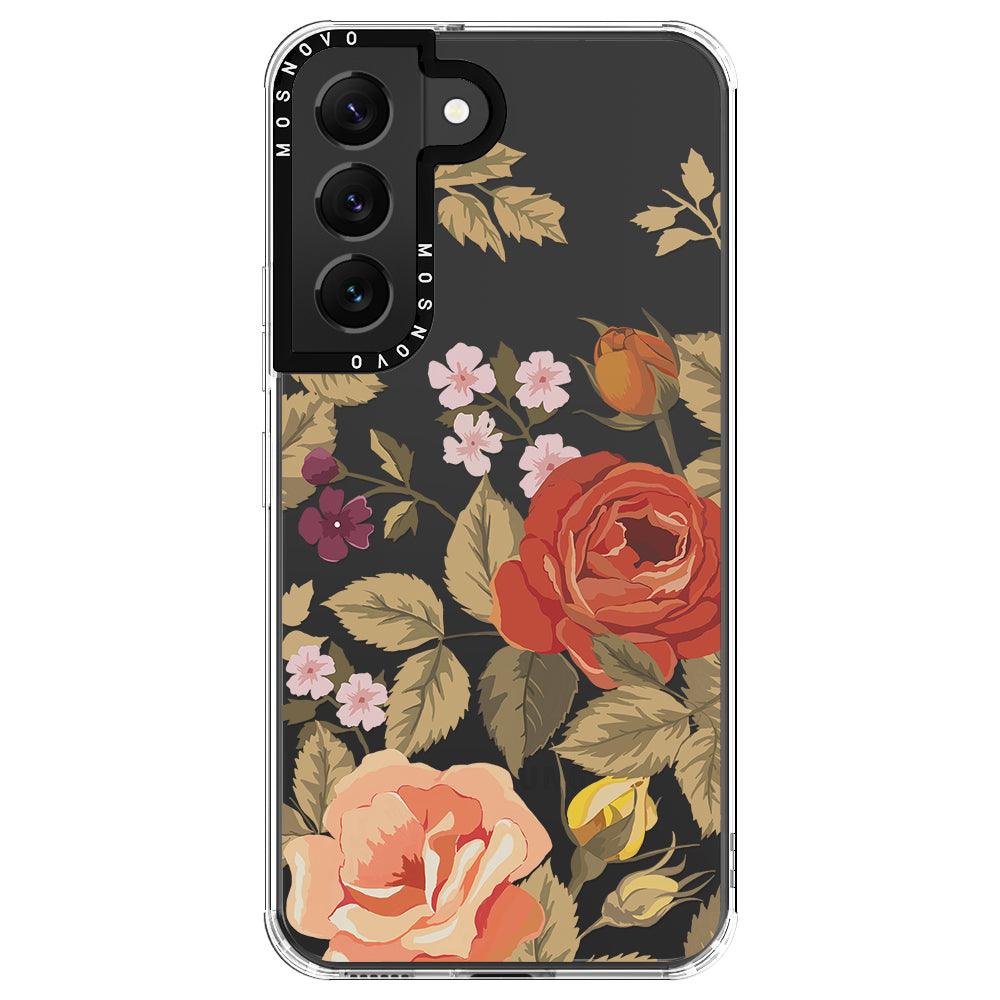 Vintage Roses Phone Case - Samsung Galaxy S22 Case - MOSNOVO