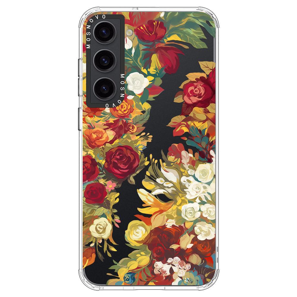 Vintage Flower Garden Phone Case - Samsung Galaxy S23 Case - MOSNOVO