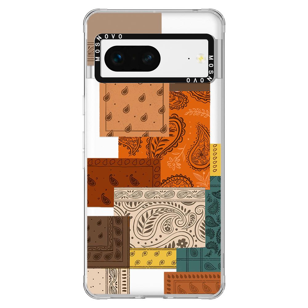 Vintage Paisley Phone Case - Google Pixel 7 Case - MOSNOVO