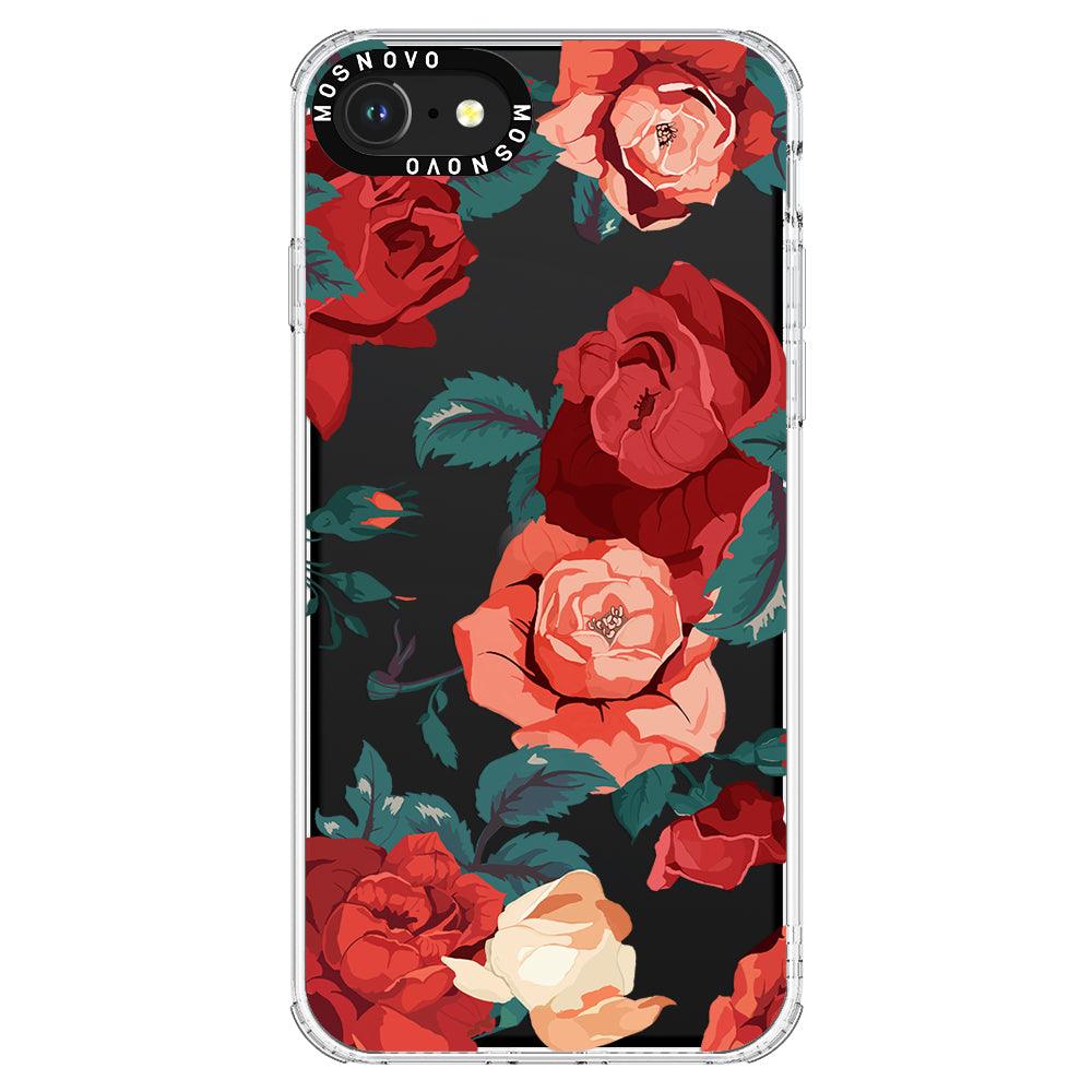 Red Roses Phone Case - iPhone SE 2020 Case - MOSNOVO