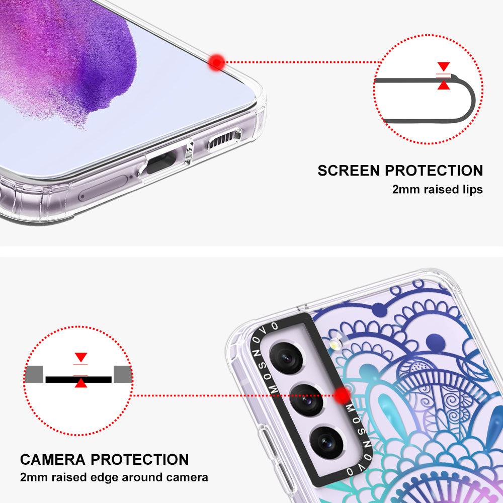 Galaxy Mandala Phone Case - Samsung Galaxy S21 FE Case - MOSNOVO