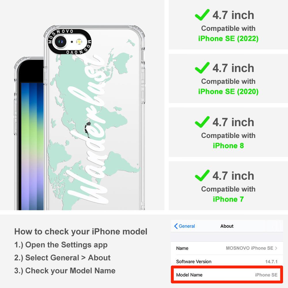 Wanderlust Phone Case - iPhone 8 Case - MOSNOVO