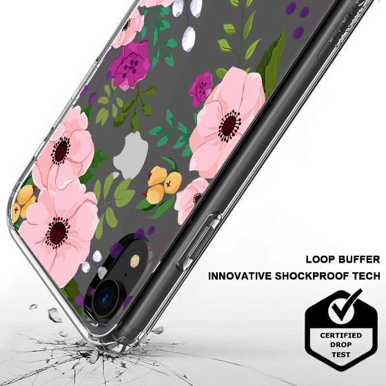 Watercolor Floral Phone Case - iPhone XR Case - MOSNOVO