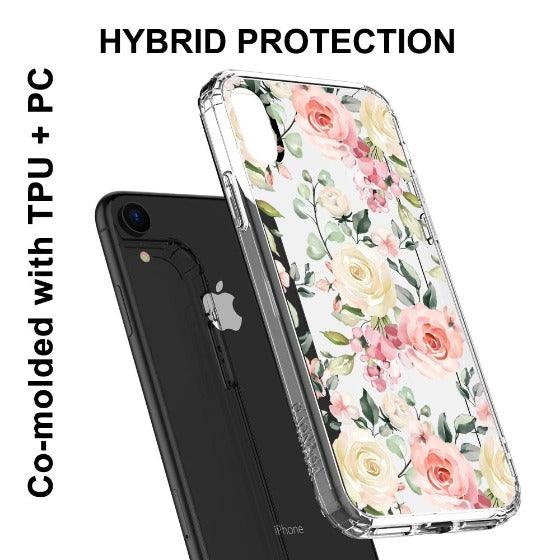 Watercolor Flower Floral Phone Case - iPhone XR Case - MOSNOVO
